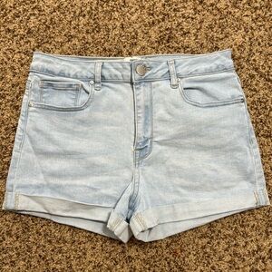 Forever 21 light wash denim shorts
